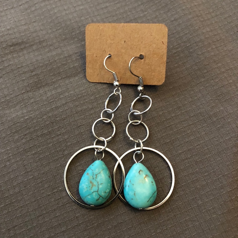 Handmade/repurposed earrings